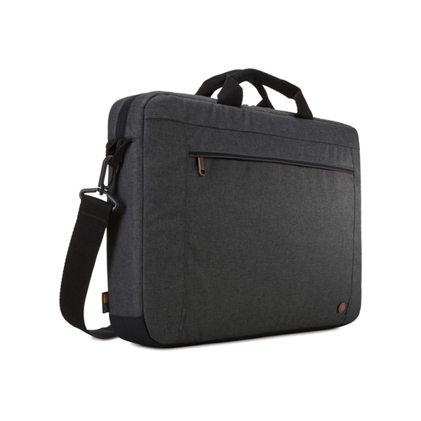 Case Logic | Era Attaché | Fits up to size 15.6 " | Messenger - Briefcase | Obsidian | Shoulder strap