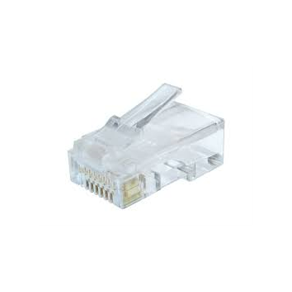 Cablexpert | Modular plug (adapter) 8P8C for solid CAT6 LAN cable, 10 pcs per bag