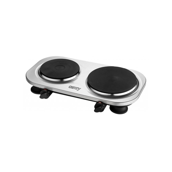 Camry | CR 6511 | Number of burners/cooking zones 2 | Rotary knobs | Stainless steel | Electric