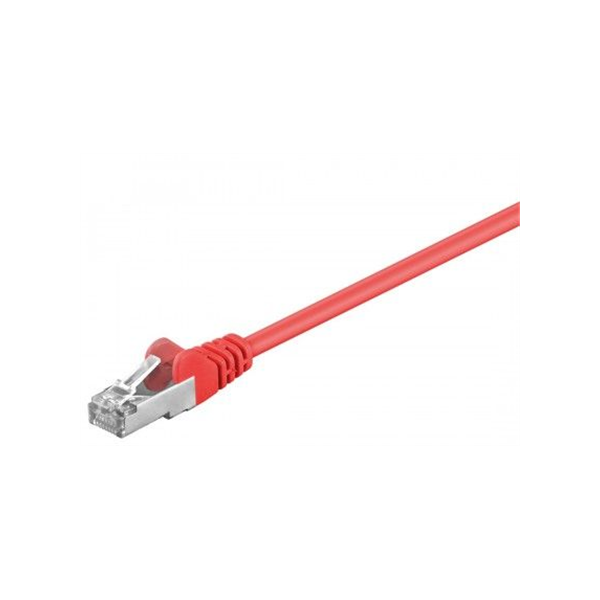 Goobay | CAT 5e patchcable, F/UTP, red