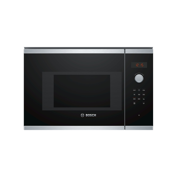 Bosch | Microwave Oven | BFL523MS0 | Built-in | 20 L | 800 W | Stainless steel/Black