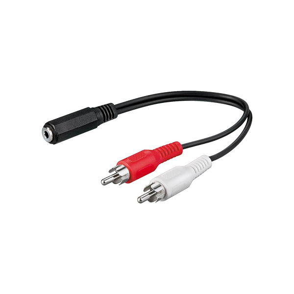 Goobay | Audio cable adapter, 3.5 mm | 50092