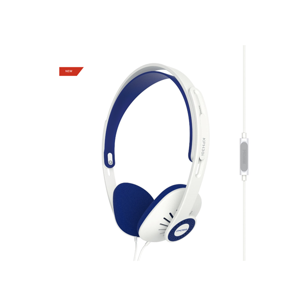 Koss | Headphones | KPH30iW | Wired | On-Ear | Microphone | White