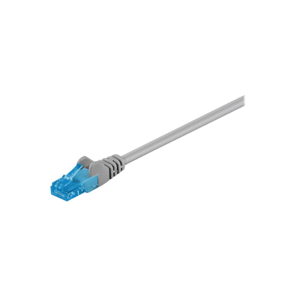 Goobay 55418 CAT 6A patch cable U/UTP, grey, 0.5 m | Goobay