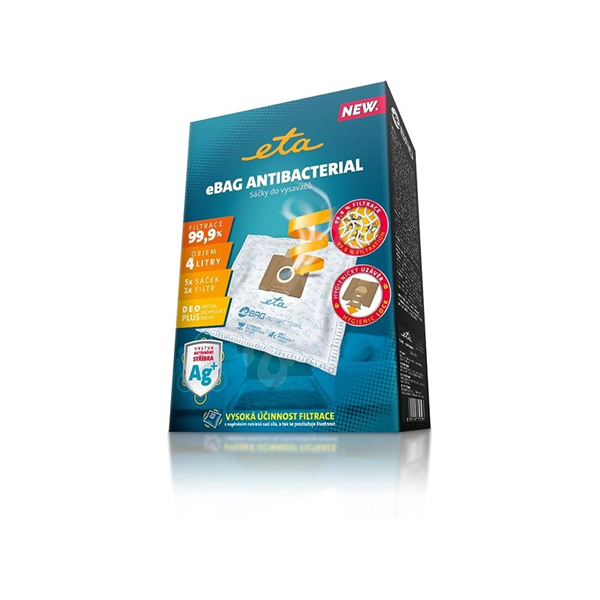 ETA | Vacuum cleaner bags Antibacterial | ETA960068020