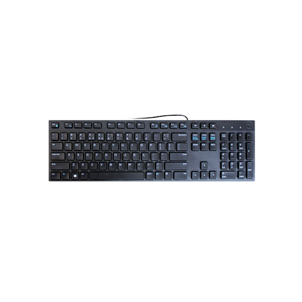 Dell | KB216 | Black | Multimedia | Wired | US | Black | Lithuanian | Numeric keypad