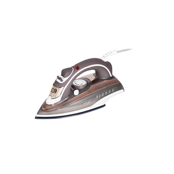 Adler | Iron | AD 5030 | Steam Iron | 3000 W | Water tank capacity 310 ml | Continuous steam 20 g/min | Brown
