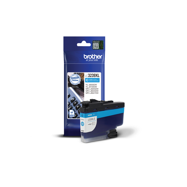 Brother High-yield Ink Cartridge | LC3239XLC | Ink | Cyan