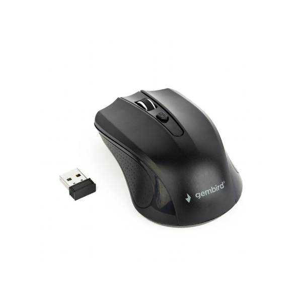 Gembird | Mouse | MUSW-4B-04 | Standard | Wireless | Black