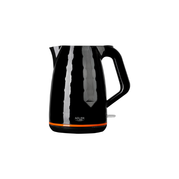 Adler | Kettle | AD 1277 | Standard | 2200 W | 1.7 L | Plastic | 360° rotational base | Black