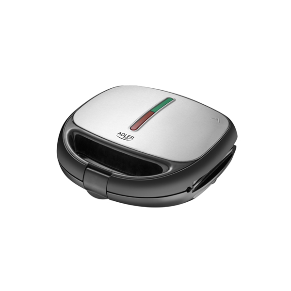 Adler | Sandwich maker | AD 3040 | 1200 W | Number of plates 5 | Number of pastry 2 | Ceramic coating | Black