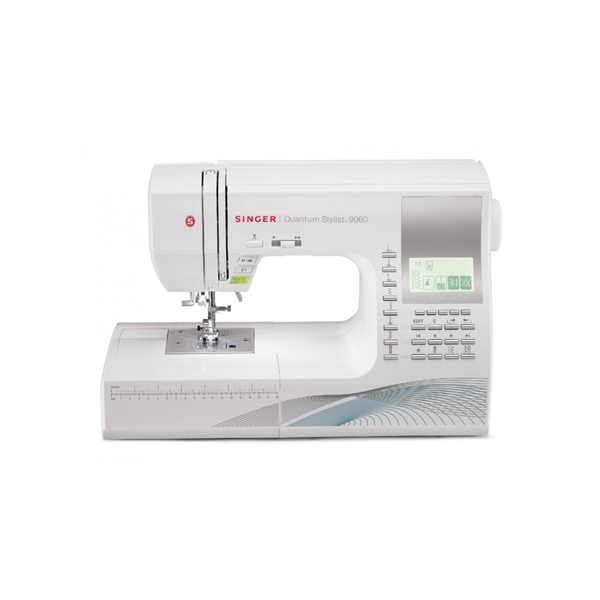Singer | Sewing Machine | Quantum Stylist™ 9960 | Number of stitches 600 | Number of buttonholes 13 | White