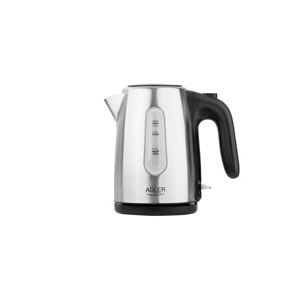 Adler | Kettle | AD 1273 | Standard | 1200 W | 1 L | Stainless steel | 360° rotational base | Stainless steel