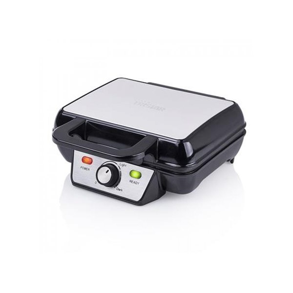 Tristar | Waffle maker | WF-2195 | 1000 W | Number of pastry 2 | Belgium | Black