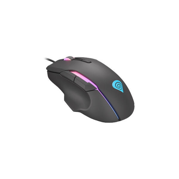 GENESIS Xenon 220 Gaming Mouse, 500 - 6400DPI, Wired, Black | Genesis