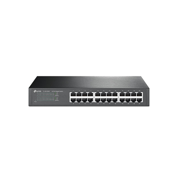 TP-LINK | Switch | TL-SG1024D | Unmanaged | Desktop/Rackmountable | Gigabit Ethernet (copper) ports quantity 24 | 36 month(s)
