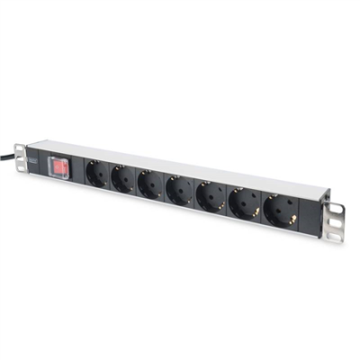 Aluminum outlet strip with...