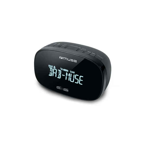 Muse | DAB+/FM Dual Alarm Clock Radio | M-150 CDB | Alarm function | AUX in | Black