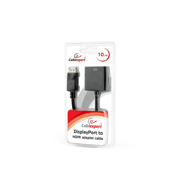 Cablexpert DisplayPort to HDMI adapter cable, Black | Cablexpert