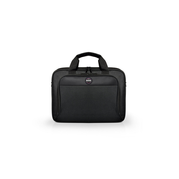 PORT DESIGNS | 105064 | HANOI II CLAMSHELL | Fits up to size 15.6 " | Messenger - Briefcase | Black | Shoulder strap