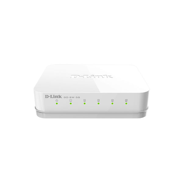 D-Link | Switch | GO-SW-5G/E | Unmanaged | Desktop | Gigabit Ethernet (copper) ports quantity 5 | Power supply type External