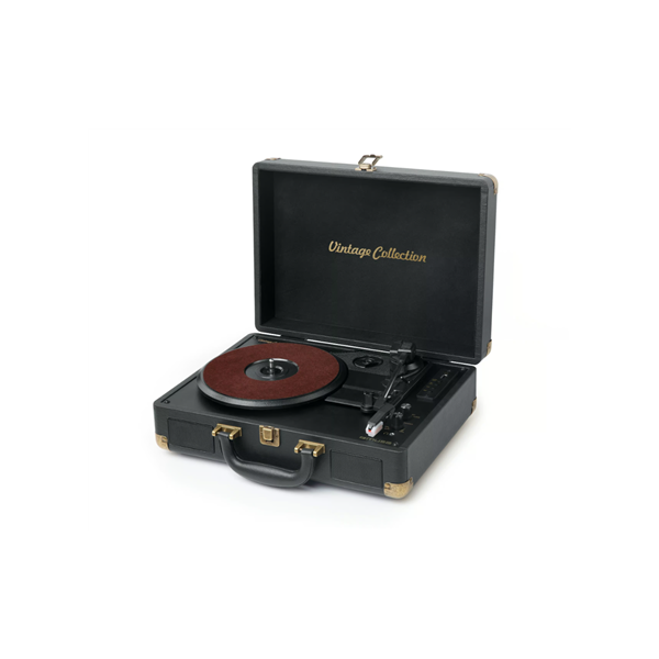 Muse | Turntable Stereo System | MT-103 GD | Black | 3 speeds | USB port | AUX in