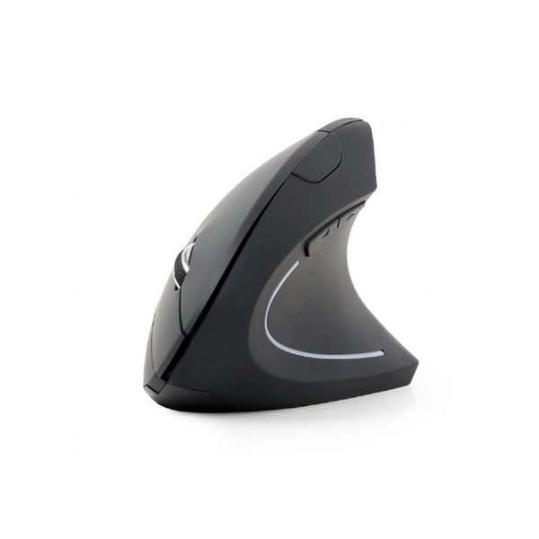 Gembird | MUSW-ERGO-01 | 2.4GHz Wireless Optical Mouse | Optical Mouse | USB | Black