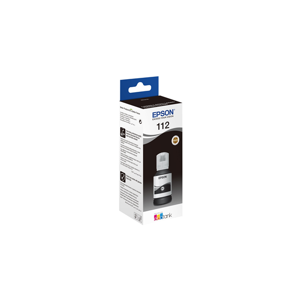 Epson 112 EcoTank Pigment | C13T06C14A | Ink Bottle | Black