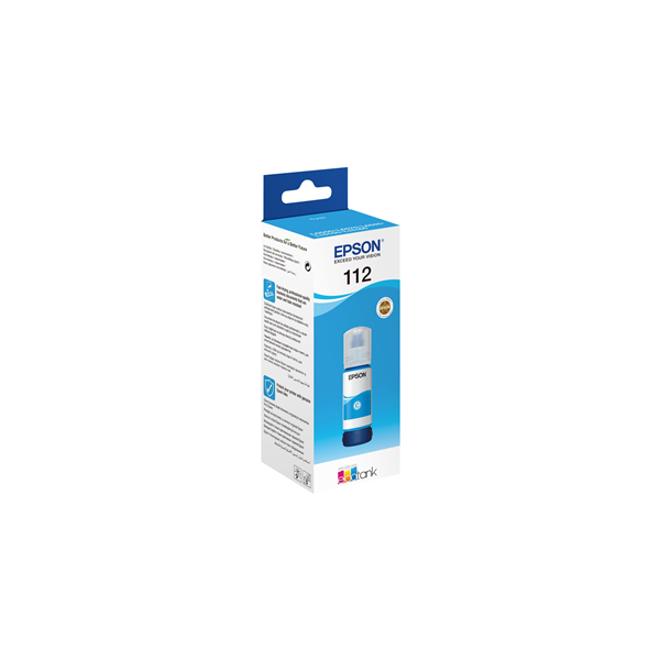 Epson 112 EcoTank Pigment | C13T06C24A | Ink Bottle | Cyan