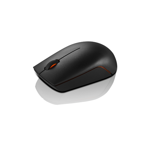 Lenovo | Wireless Compact Mouse | 300 | Optical Mouse | 2.4 GHz Wireless via Nano USB | Black | 1 year(s)