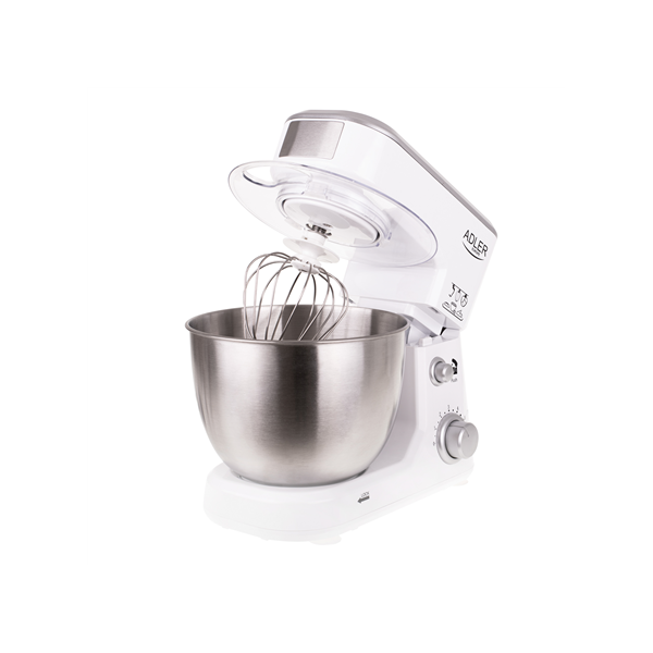Adler | AD 4216 | 1000 W | Number of speeds 6 | Bowl capacity 4 L | White