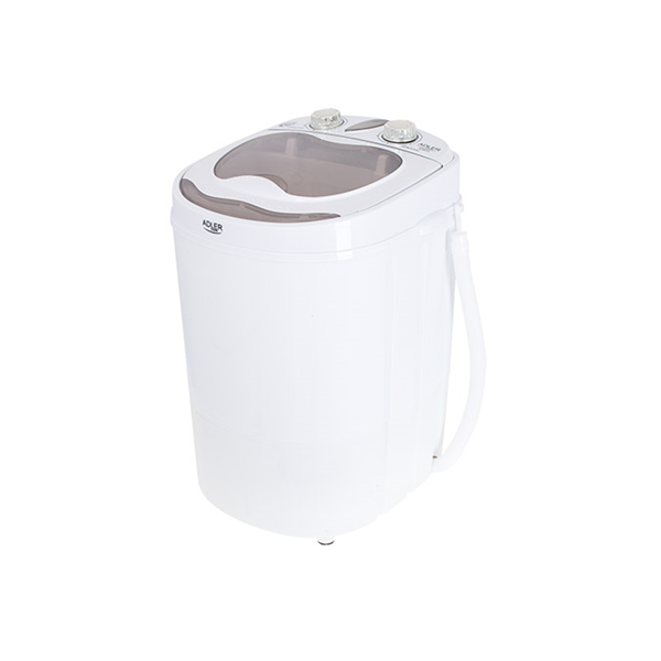 Adler | Mini washing machine | AD 8055 | Top loading | Washing capacity 3 kg | Depth 37 cm | Width 36 cm | White