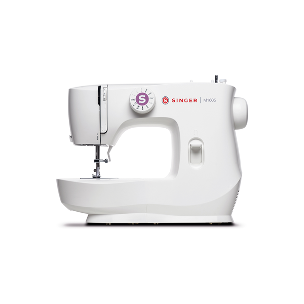 Singer | Sewing Machine | M1605 | Number of stitches 6 | Number of buttonholes 1 | White