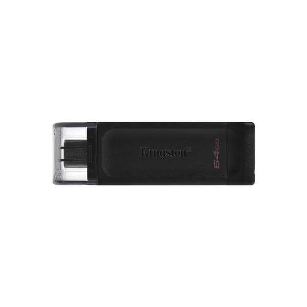 Kingston | DataTraveler 70 | 64 GB | USB-C | Black