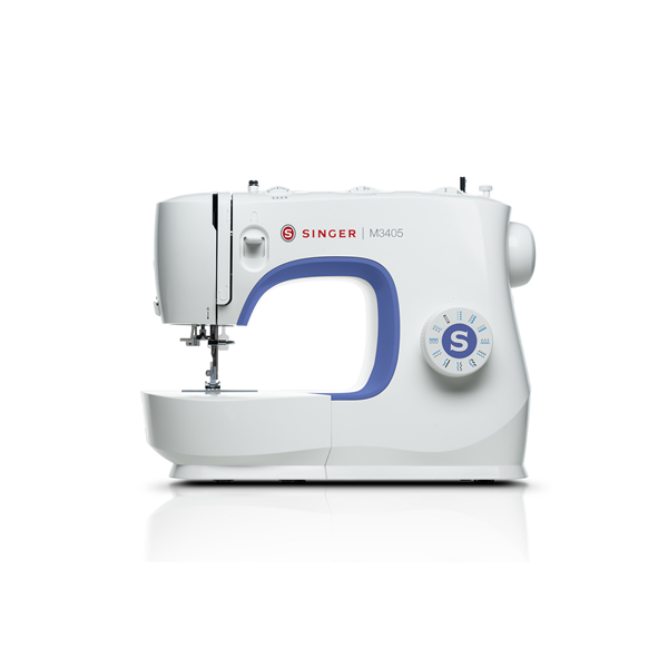 Singer | Sewing Machine | M3405 | Number of stitches 23 | Number of buttonholes 1 | White