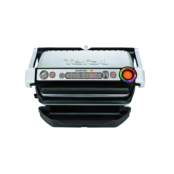 TEFAL | OptiGrill+ + Waffle plate set | GC716D12 | Electric Grill | 2000 W | Silver