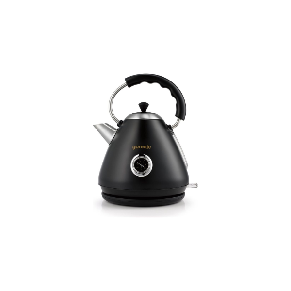 Gorenje | Kettle | K17CLBK | Electric | 2200 W | 1.7 L | Plastic and metal | 360° rotational base | Black