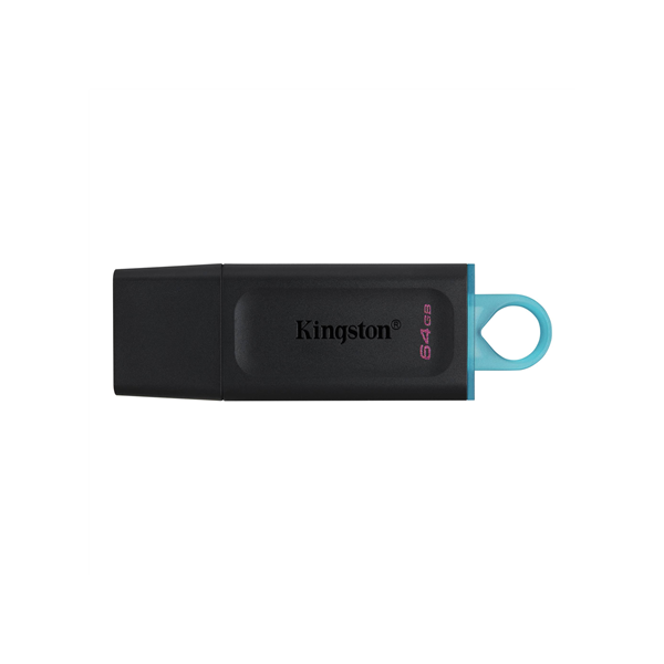 Kingston | DataTraveler Exodia USB Flash Drive | 64 GB | USB 3.2 Gen 1 | Black/Blue