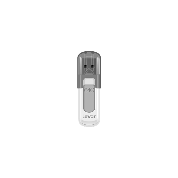 Lexar | Flash drive | JumpDrive V100 | 64 GB | USB 3.0 | Grey
