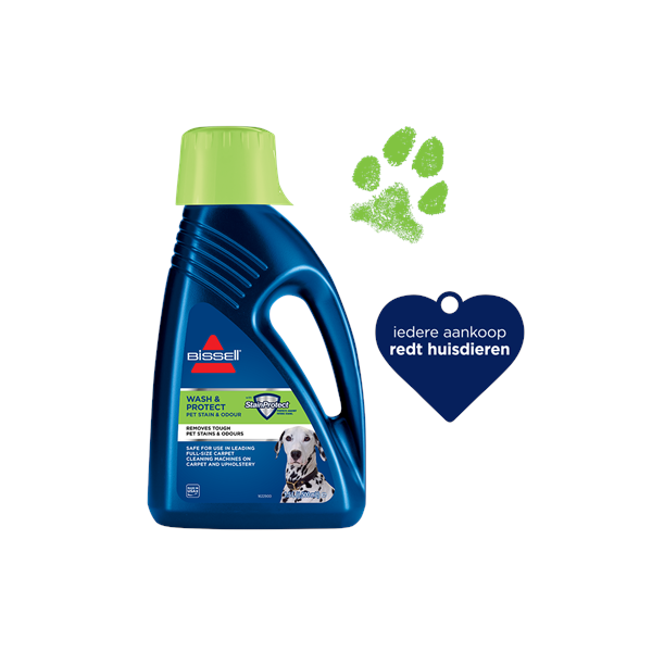 Bissell | Wash & Protect Pet Formula | 1500 ml | 1 pc(s)