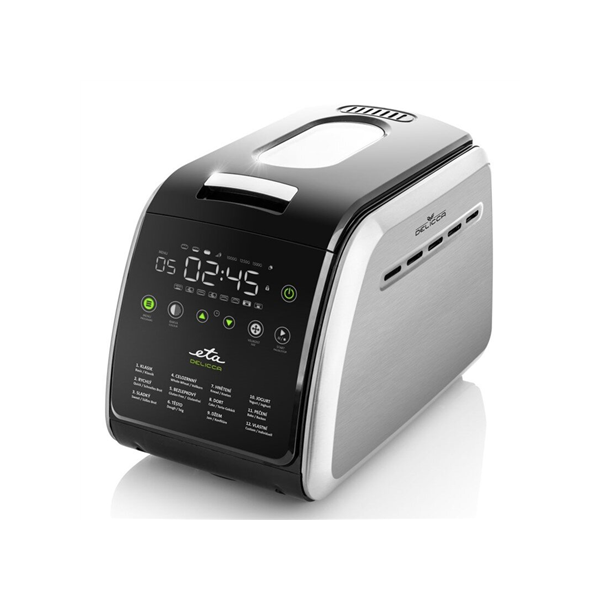 ETA | Bread maker | Delicca II ETA714990030 | Power 850 W | Number of programs 12 | Display Yes | Black/Stainless steel