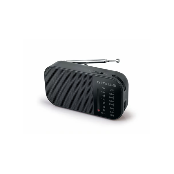 Muse | M-025 R | Portable radio | Black