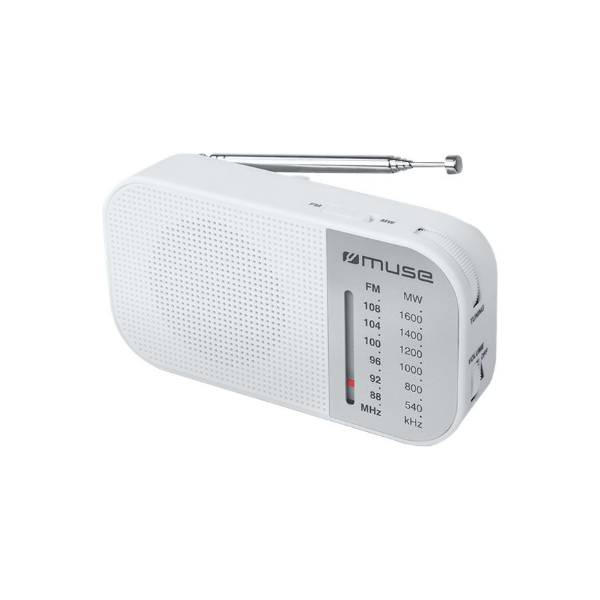 Muse | M-025 RW | Portable radio | White