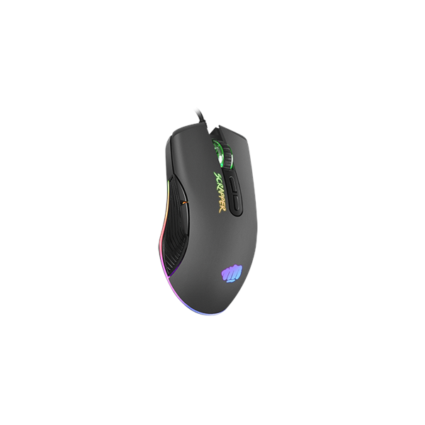 Fury | Gaming Mouse | Fury Scrapper | Wired | Optical | Gaming Mouse | Black | Yes