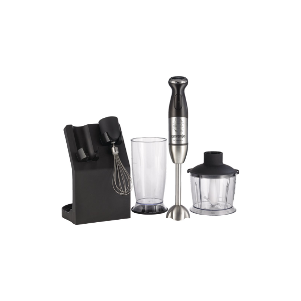 Gorenje | Blender | HBC807QB | Hand Blender | 800 W | Number of speeds Variable | Chopper | Black