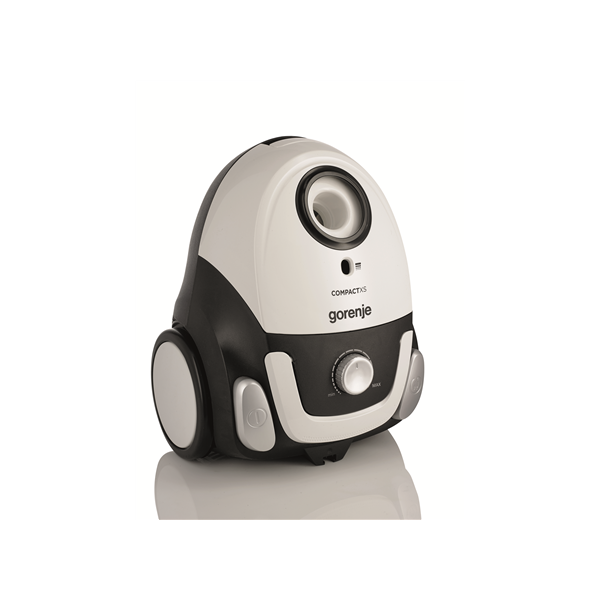 Gorenje | Vacuum cleaner | VCEA11CXWII | Bagged | Power 750 W | Dust capacity 2 L | White