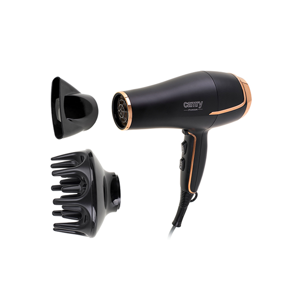 Camry | Hair Dryer | CR 2255 | 2200 W | Number of temperature settings 3 | Diffuser nozzle | Black