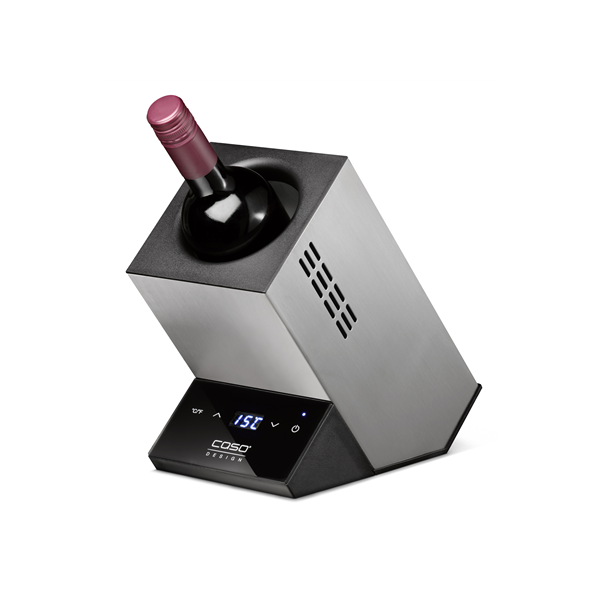 Caso | Wine cooler for one bottle | WineCase One | Energy efficiency class Not apply | Free standing | Bottles capacity 1 | Inox