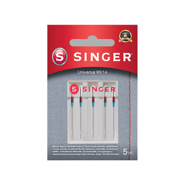 Singer | Universal Needle for Woven Fabrics 90/14 5PK