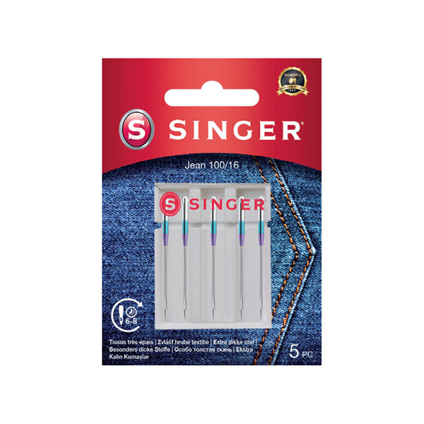 Singer | Denim Needle 100/16 5PK
